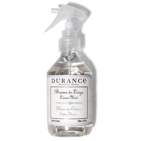 Durance Linen Mist 250ml Cotton Flower » Durance Provence France