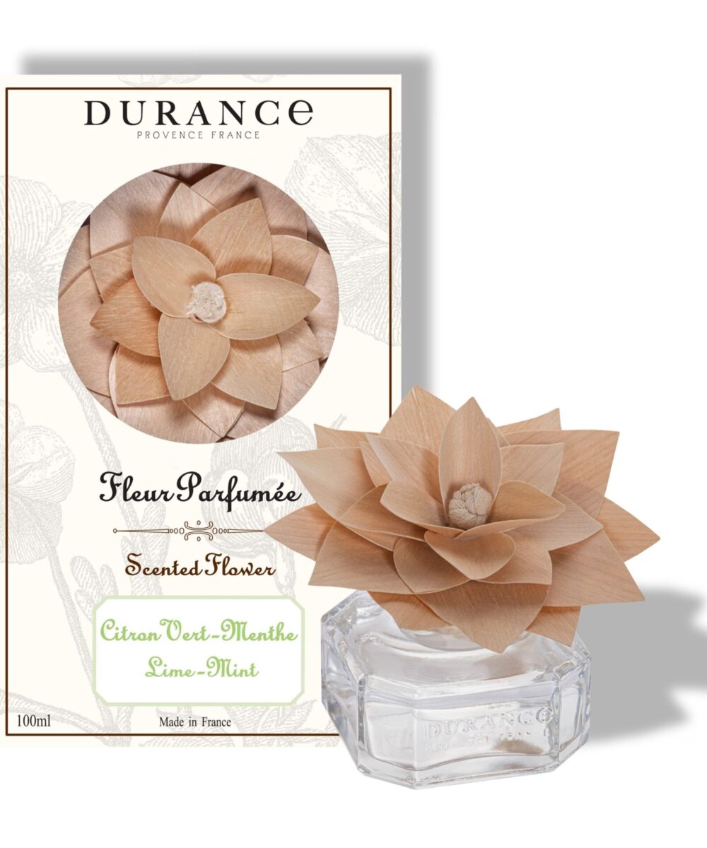 Scented Wooden Flower 100ml Lime Mint