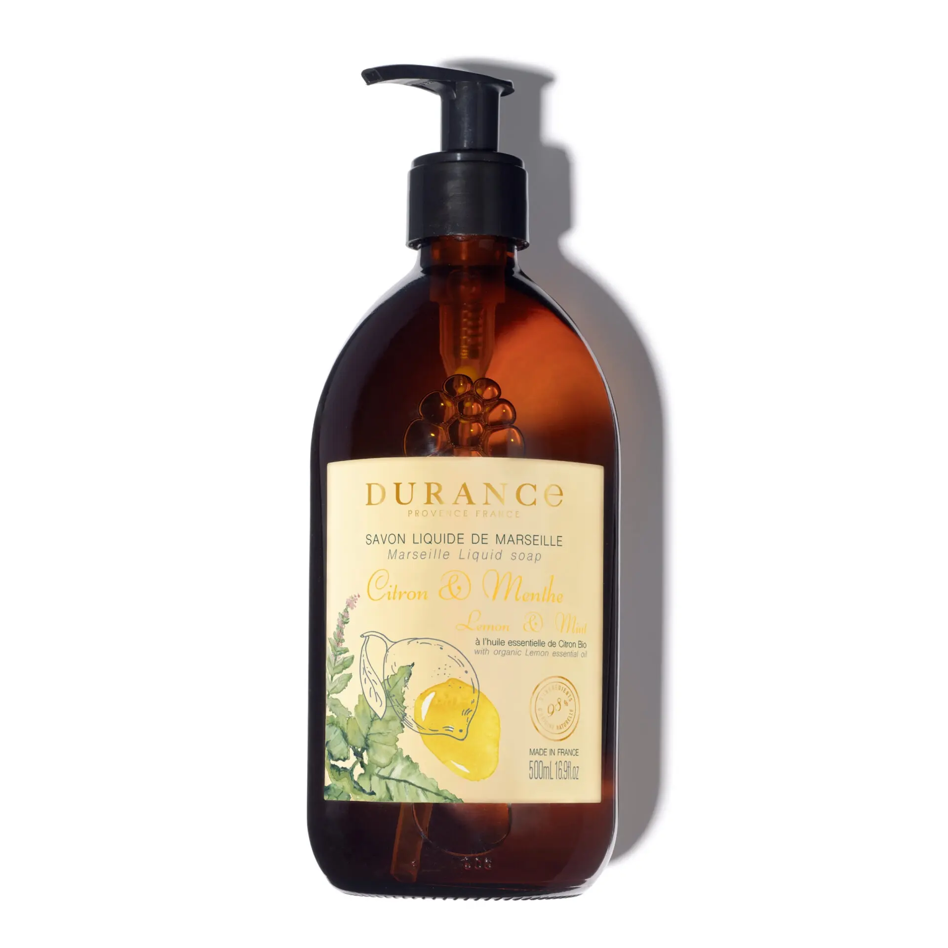 MARSEILLE LIQUID SOAP LEMON & MINT 500ML