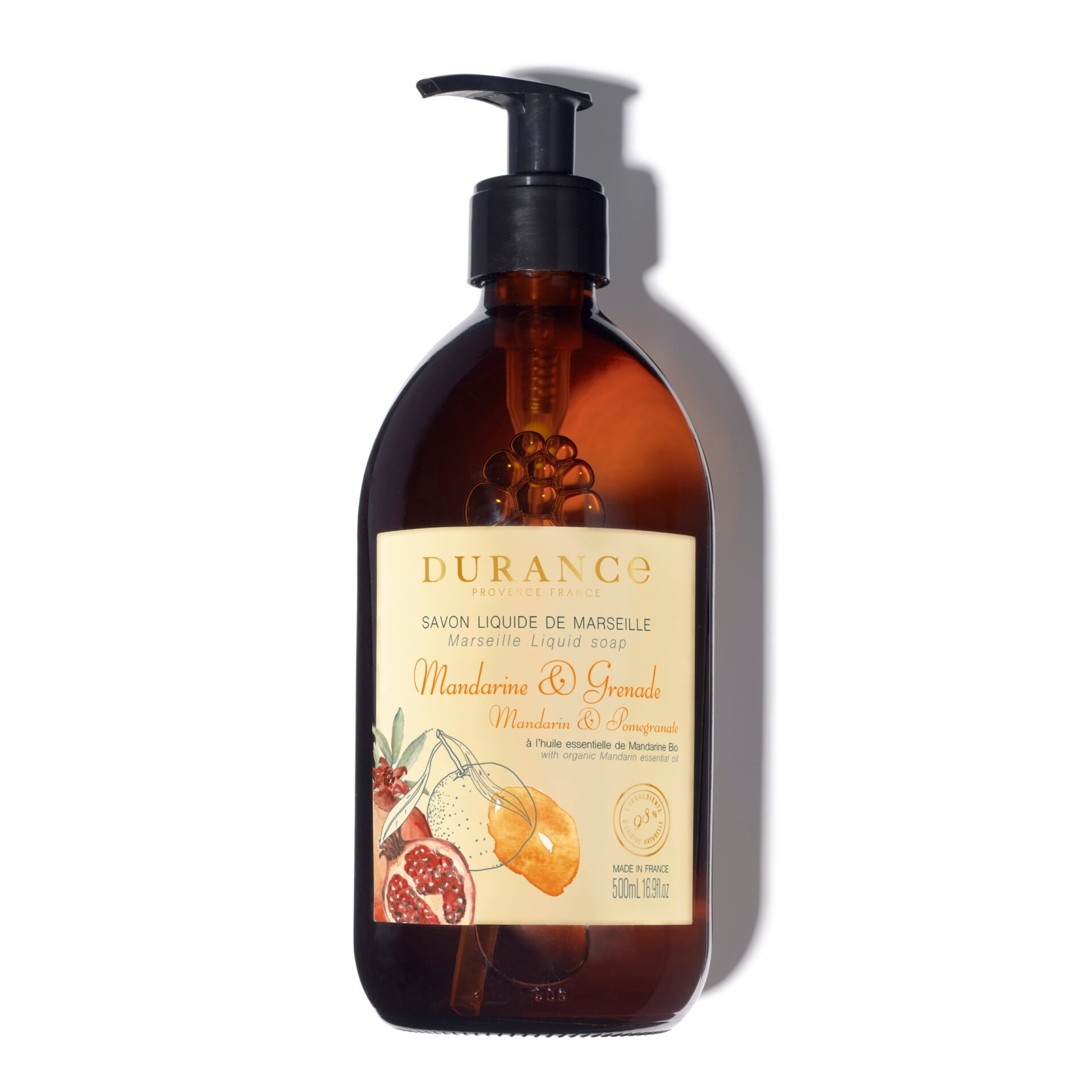 MARSEILLE LIQUID SOAP MANDARIN & POMEGRANATE 500ML