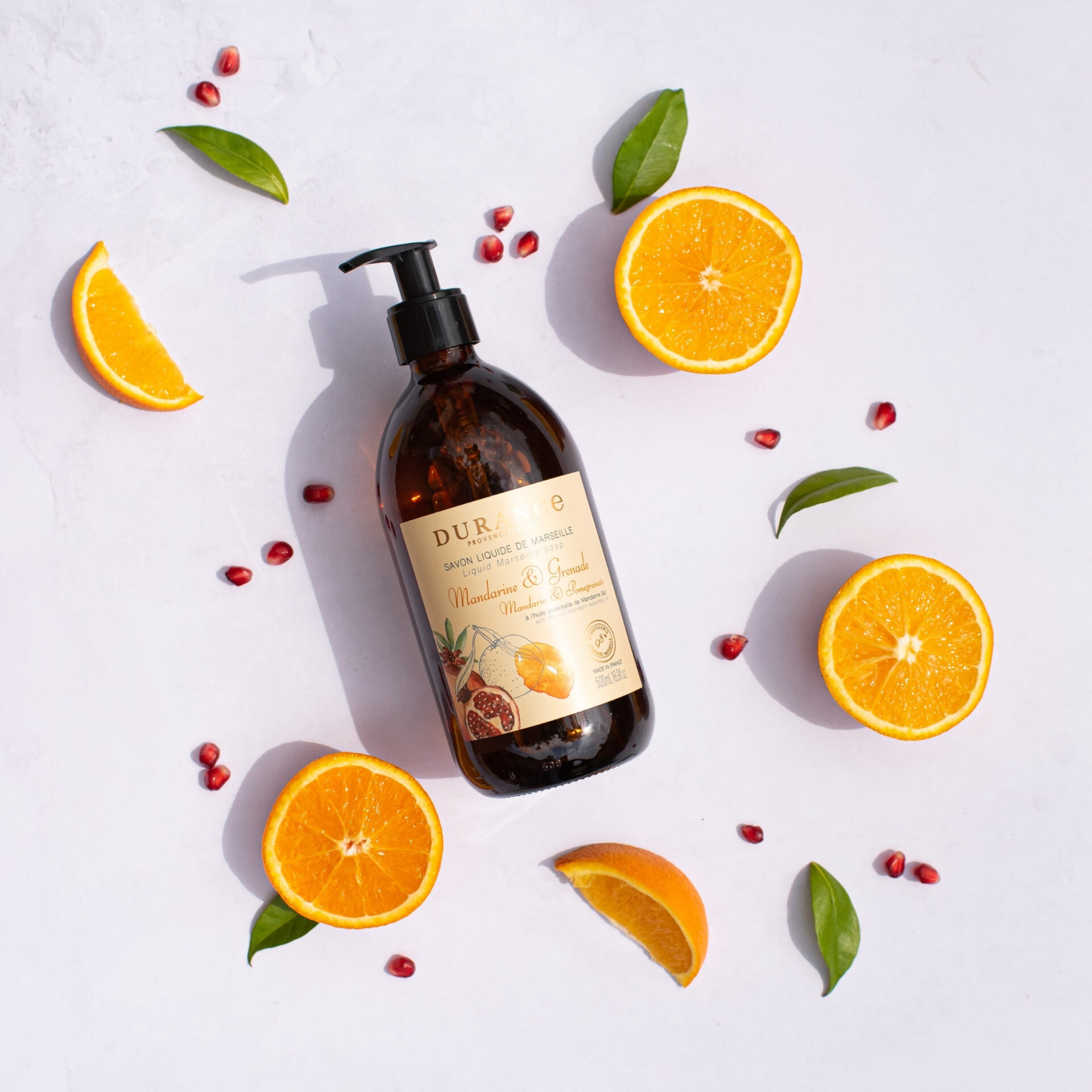 MARSEILLE LIQUID SOAP MANDARIN & POMEGRANATE 500ML 2