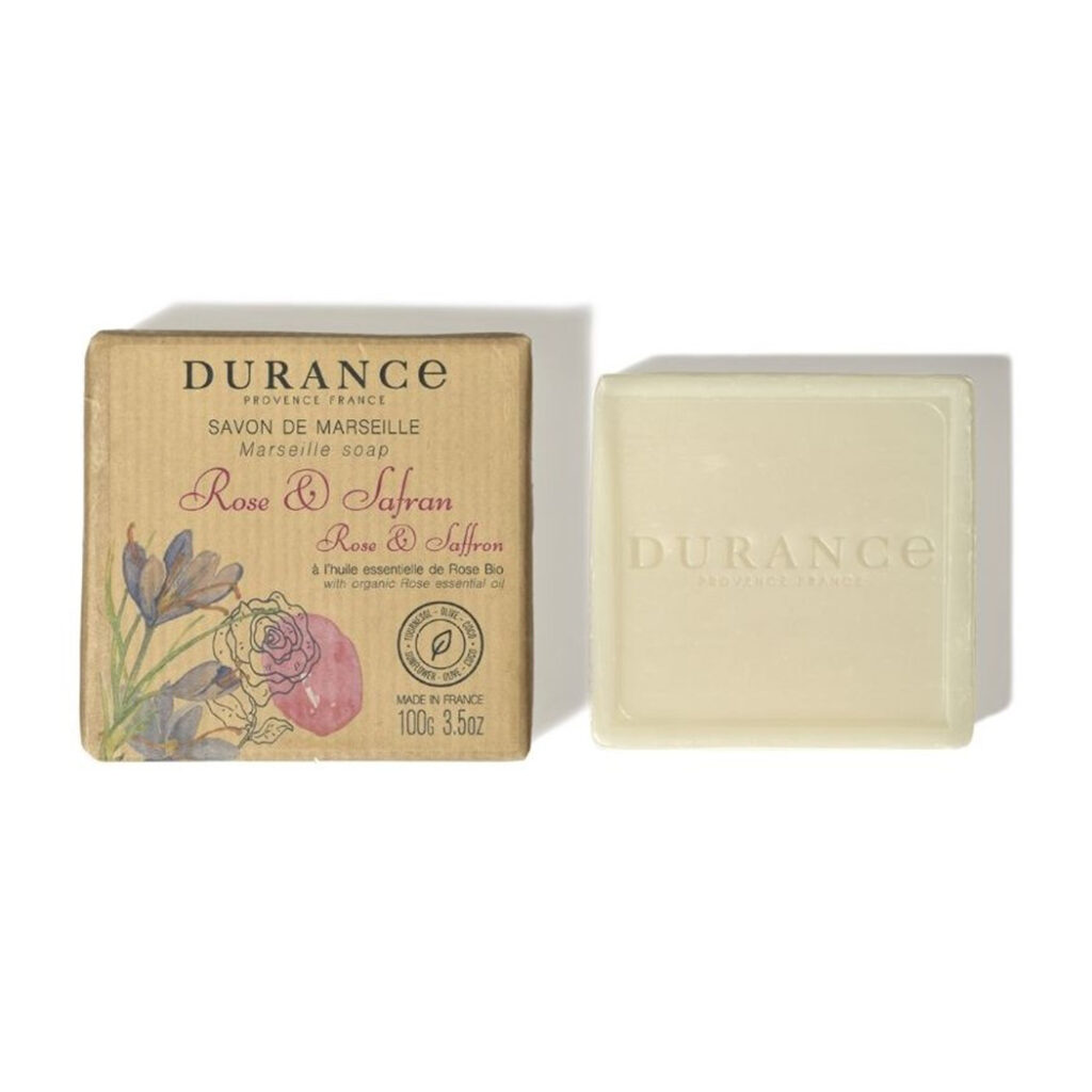 Les Essentiels Marseille Soap 100g - Rose & Saffron
