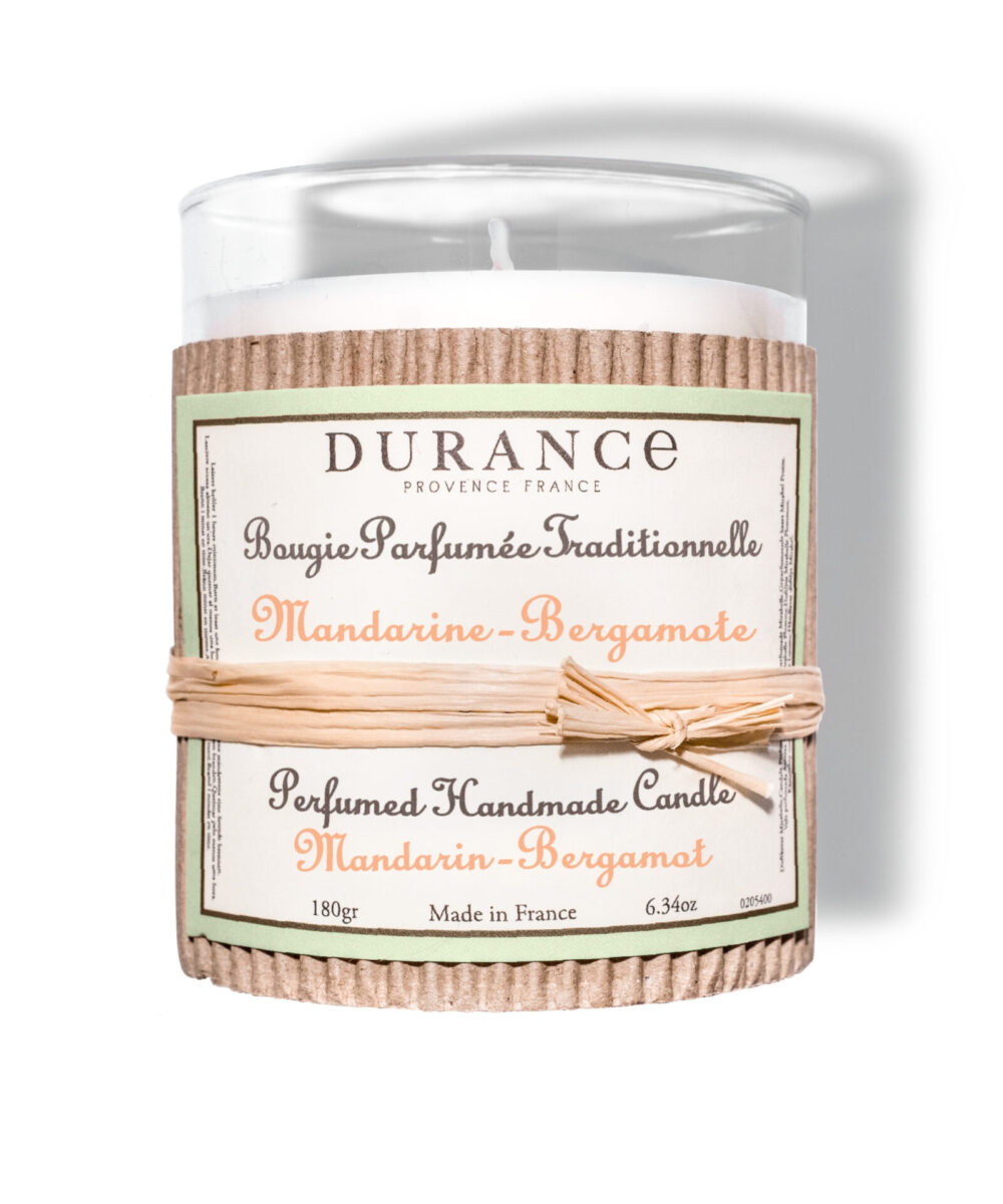 HANDMADE CANDLE MANDARIN - BERGAMOT 180g 1