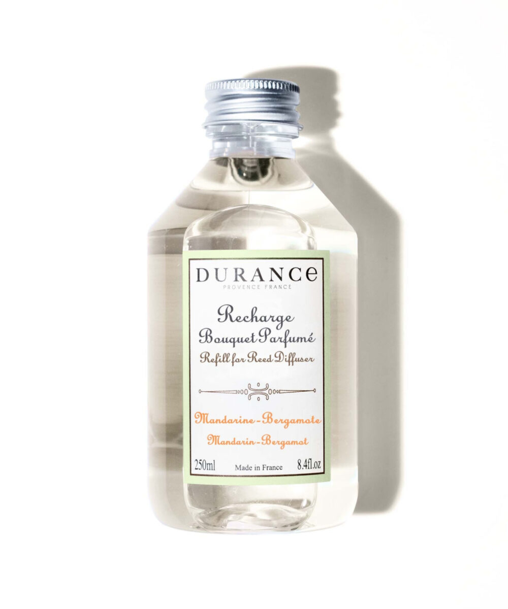 Durance Refill for Reed Diffuser 250ml – Mandarin & Bergamot