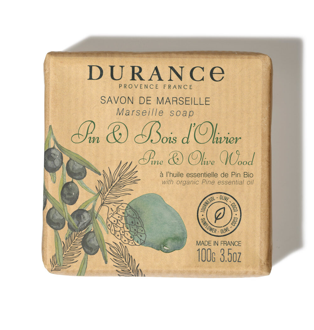 Marseille Soap- Pine & Olive Wood