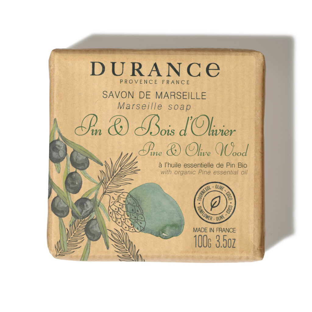Les Essentiels Marseille Soap 100g - Pine & Olive Wood