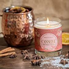 Orange Cinnamon Handmade Candle