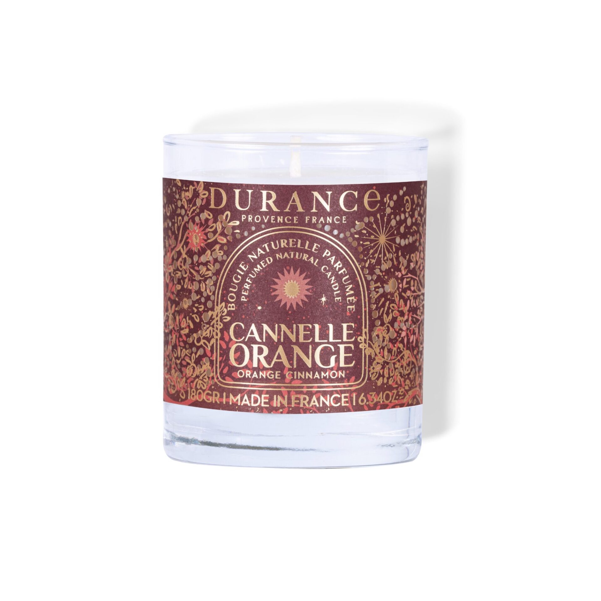 Perfumed Handmade Candle 180g Orange Cinnamon