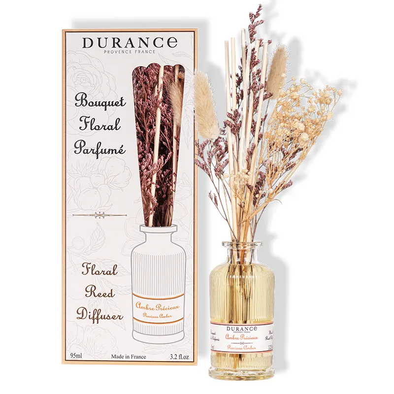 Durance Precious Amber Floral Reed Diffuser 95ml