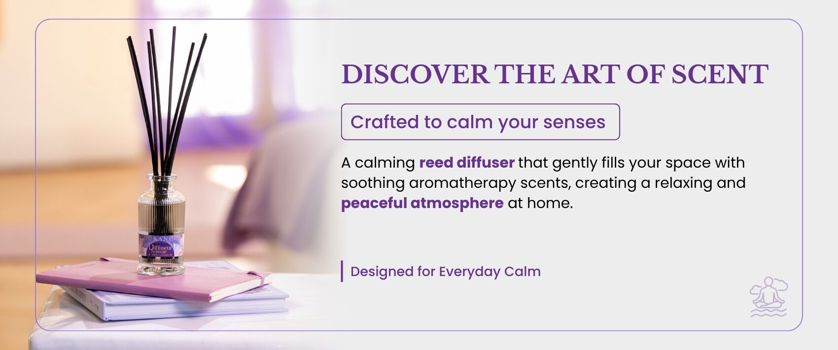 Serenity Reed Diffuser Helps You Relax